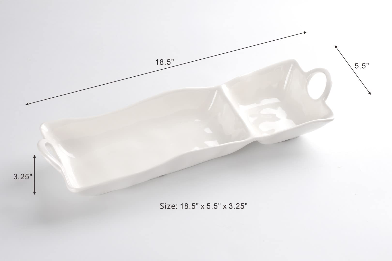 Pampa Bay Shatterproof Melamine Chip and Dip