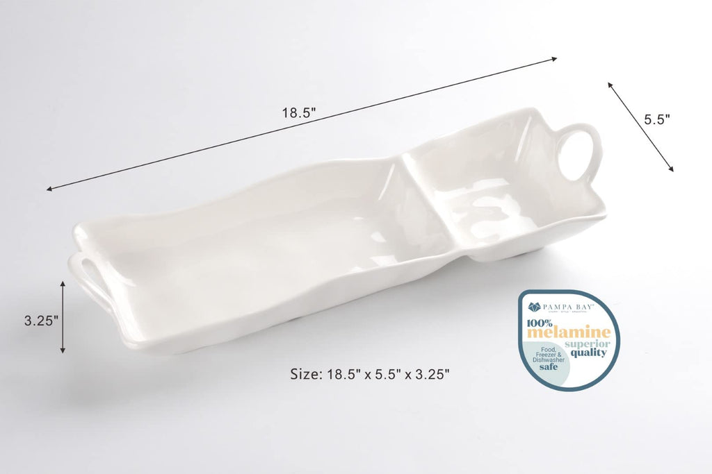 Pampa Bay Shatterproof Melamine Chip and Dip