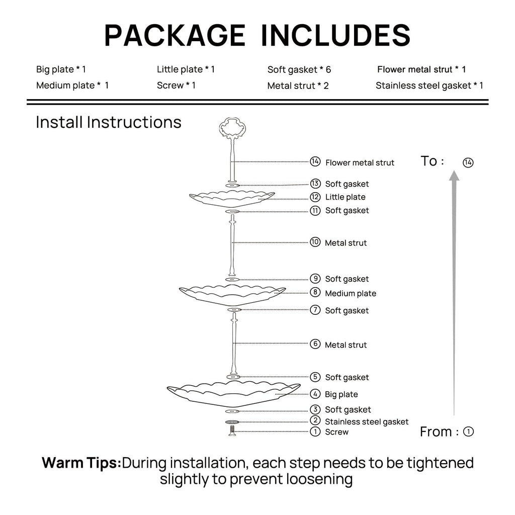 Sumerflos 3 Tier Porcelain Cupcake Stand, Tiered Serving Cake Stand, Square White Embossed Dessert Stand, Weddings Parties Pastry Serving Tray