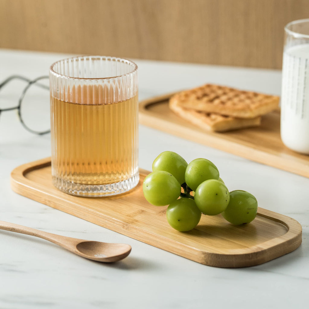 Miamolo 3 Compartment Condiment Tray, Chip and Dip Bowl with Wooden Serving Tray, Perfect for Snacks, Appetizers, Charcuterie, Chips, Candy, 10-inch Chip and Dip Serving Set for Parties