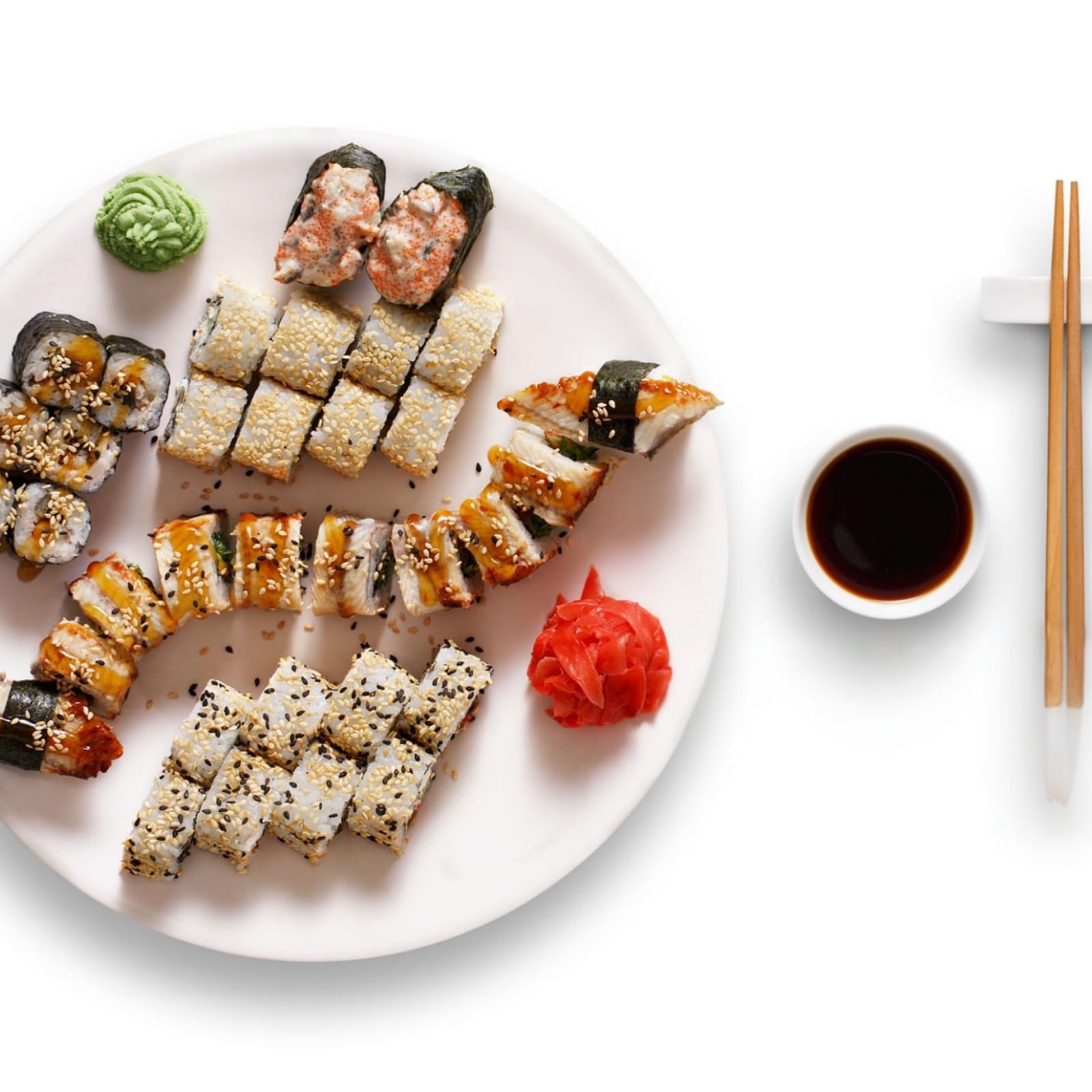 KOBIKOBI 3 Oz 8 Pack Dipping Bowls Set - Ceramic Dipping Sauce, Soy Sauce Dish, Side Dish, Small Serving Bowls for Kitchen, BBQ, Condiments, Appetizer, Dessert, Sushi, Party - White Japanese design