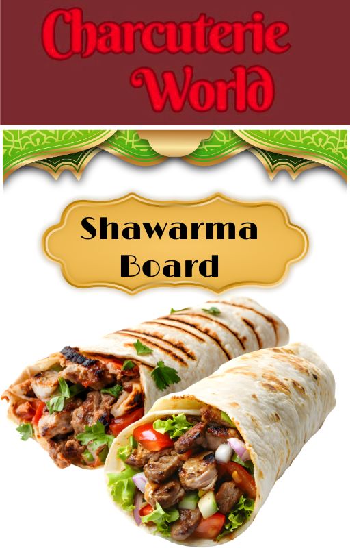 Charcuterie Board - Shawarma Board